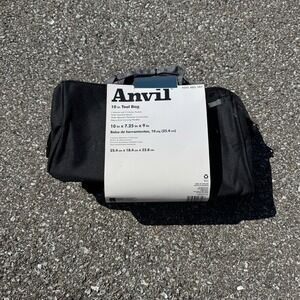 (3 Pack) NEW Anvil Tool Bags 10" 2 Exterior, 3 Interior Pockets Construction